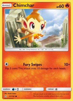 Chimchar - Ultra Prism (Common) [UPR-21]