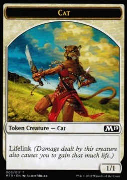 Cat Token (White 1/1 Lifelink)