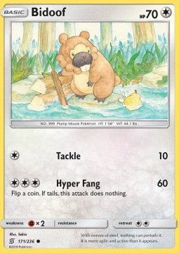 Bidoof - Unified Minds (Common) [UNM-171]