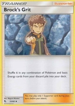 Brock's Grit - Hidden Fates (Uncommon) [HIF-53]