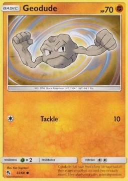 Geodude - Hidden Fates (Common) [HIF-33]