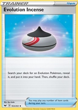 Evolution Incense - Sword & Shield (Uncommon) [SSH-163]
