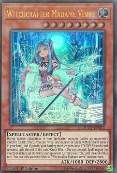Witchcrafter Madame Verre - Duel Overload (Ultra Rare) [DUOV-073]