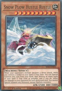 Snow Plow Hustle Rustle - Structure Deck: Mechanized Madness (Common) [SR10-015]