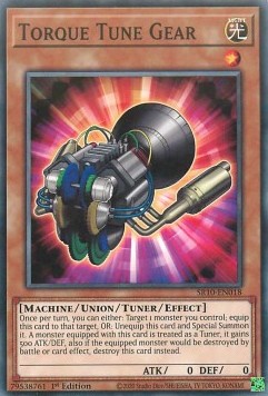 Torque Tune Gear - Structure Deck: Mechanized Madness (Common) [SR10-018]