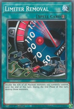 Limiter Removal - Structure Deck: Mechanized Madness (Common) [SR10-029]