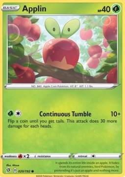 Applin - Rebel Clash (Common) [RCL-20]