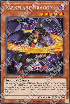 Darkflare Dragon - Toon Chaos (Rare) [TOCH-032]
