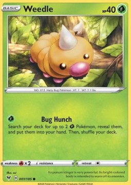Weedle - Vivid Voltage (Common) [VIV-1]