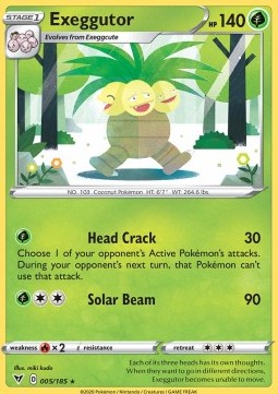 Exeggutor - Vivid Voltage (Rare) [VIV-5]