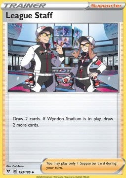 League Staff - Vivid Voltage (Uncommon) [VIV-153]