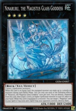 Ninaruru, the Magistus Glass Goddess (V.1 - Super Rare) - Genesis Impact (Super Rare) [GEIM-007]