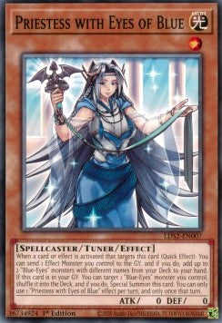 Priestess with Eyes of Blue - Legendary Duelists: Season 2 (Common) [LDS2-007]