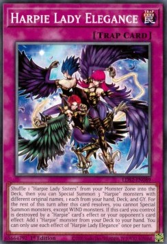 Harpie Lady Elegance - Legendary Duelists: Season 2 (Common) [LDS2-089]