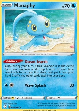 Manaphy - Shining Fates (Rare) [SHF-24]