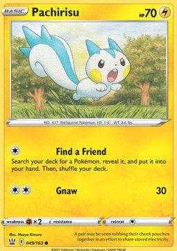 Pachirisu - Battle Styles (Common) [BST-49]