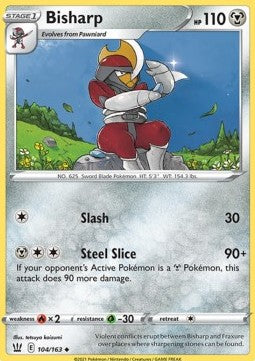 Bisharp - Battle Styles (Uncommon) [BST-104]