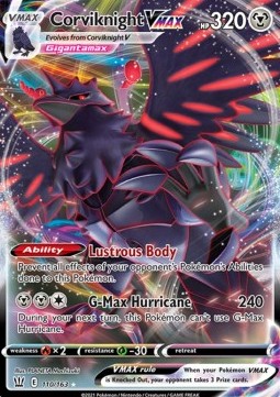 Corviknight VMAX - Battle Styles (Ultra Rare) [BST-110]