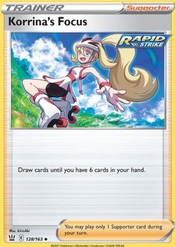 Korrina's Focus - Battle Styles (Uncommon) [BST-128]