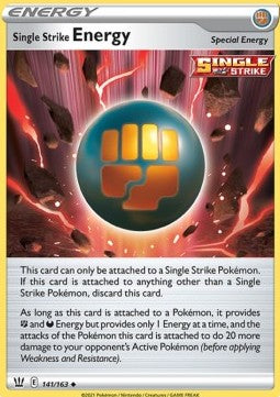 Single Strike Energy - Battle Styles (Uncommon) [BST-141]