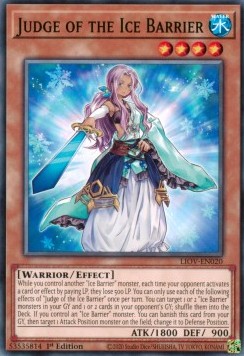 Judge of the Ice Barrier - Lightning Overdrive (Common) [LIOV-020]