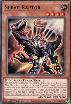 Scrap Raptor - Lightning Overdrive (Common) [LIOV-021]