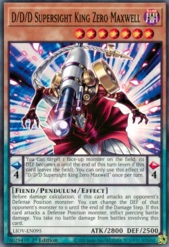 D/D/D Supersight King Zero Maxwell - Lightning Overdrive (Common) [LIOV-095]