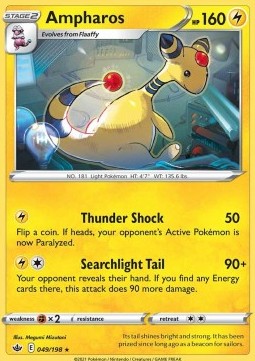 Ampharos - Chilling Reign (Rare) [CRE-049]