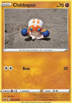 Clobbopus - Chilling Reign (Common) [CRE-091]