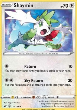 Shaymin - Chilling Reign (Holo Rare) [CRE-123]