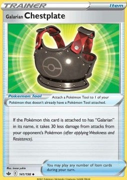 Galarian Chestplate - Chilling Reign (Uncommon) [CRE-141]