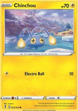 Chinchou - Evolving Skies (Common) [EVS-052]
