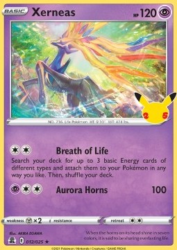 Xerneas - Celebrations (Holo Rare) [CEL-012]