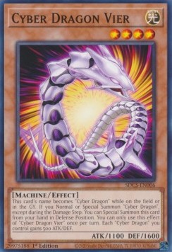 Cyber Dragon Vier - Structure Deck: Cyber Strike (Common) [SDCS-006]