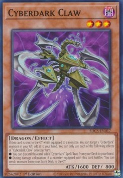 Cyberdark Claw - Structure Deck: Cyber Strike (Common) [SDCS-017]