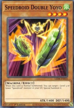 Speedroid Double Yoyo - Legendary Duelists: Synchro Storm (Common) [LED8-010]
