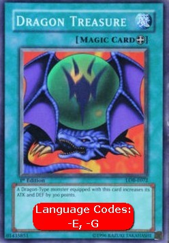 Dragon Treasure (V.1 - Common) - Legend of Blue Eyes White Dragon (Common) [LOB-072]