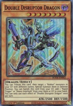 Double Disruptor Dragon - Burst of Destiny (Super Rare) [BODE-002]