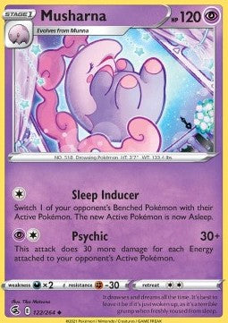 Musharna - Fusion Strike (Uncommon) [FST-122]