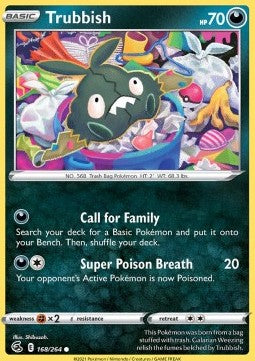 Trubbish - Fusion Strike (Common) [FST-168]