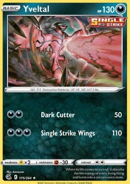 Yveltal - Fusion Strike (Rare) [FST-175]