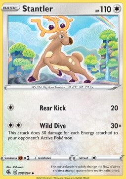 Stantler - Fusion Strike (Uncommon) [FST-208]