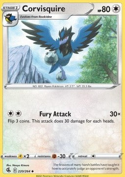 Corvisquire - Fusion Strike (Uncommon) [FST-220]