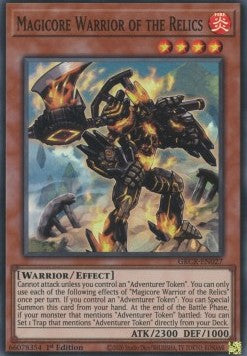Magicore Warrior of the Relics - The Grand Creators (Super Rare) [GRCR-027]