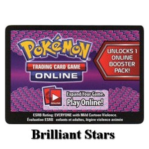 Online Code Card (Booster) - Brilliant Stars (Online Code Card)