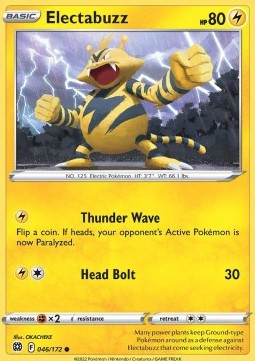 Electabuzz - Brilliant Stars (Common) [BRS-046]