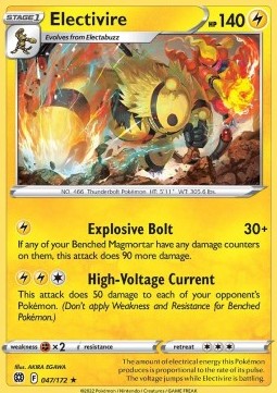 Electivire - Brilliant Stars (Rare) [BRS-047]