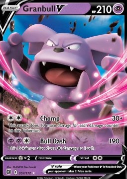 Granbull V - Brilliant Stars (Ultra Rare) [BRS-057]