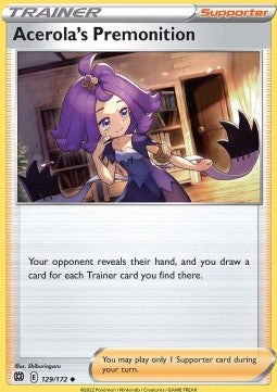 Acerola's Premonition - Brilliant Stars (Uncommon) [BRS-129]