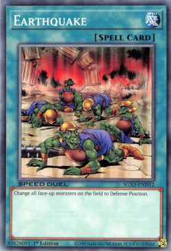 Earthquake - Speed Duel GX: Duel Academy Box (Common) [SGX1-D12]
